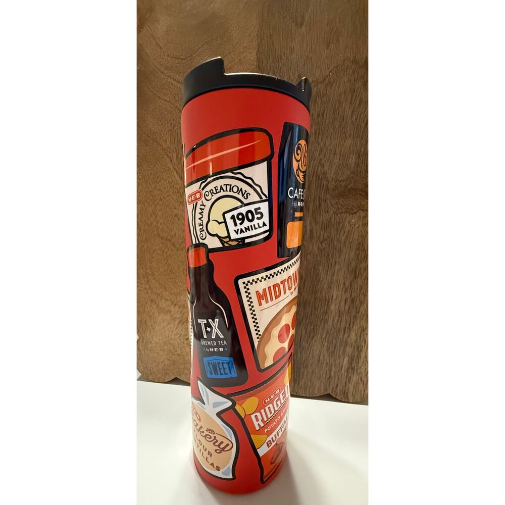 H-E-B Branded Kodi Stainless Steel Tumbler – 24 oz